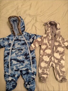 BUNDLE OF 2 BABY SNOW SUITS